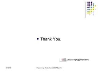 Thank You. (deelipsingh@gmail.com) 