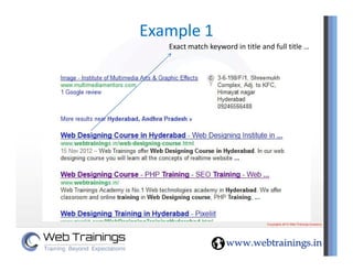 Seo Onpage Optimization Guide 