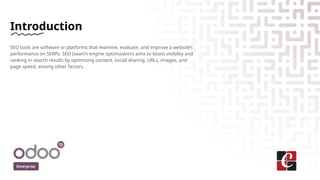 Introduction
SEO tools are software or platforms that examine, evaluate, and improve a website’s
performance on SERPs. SEO...