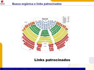 Busca orgânica e links patrocinadosLinks patrocinados