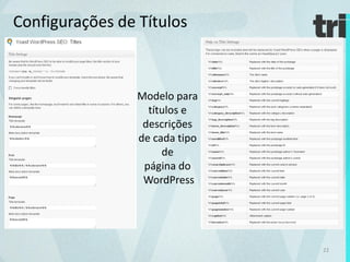 Seo para WordPress