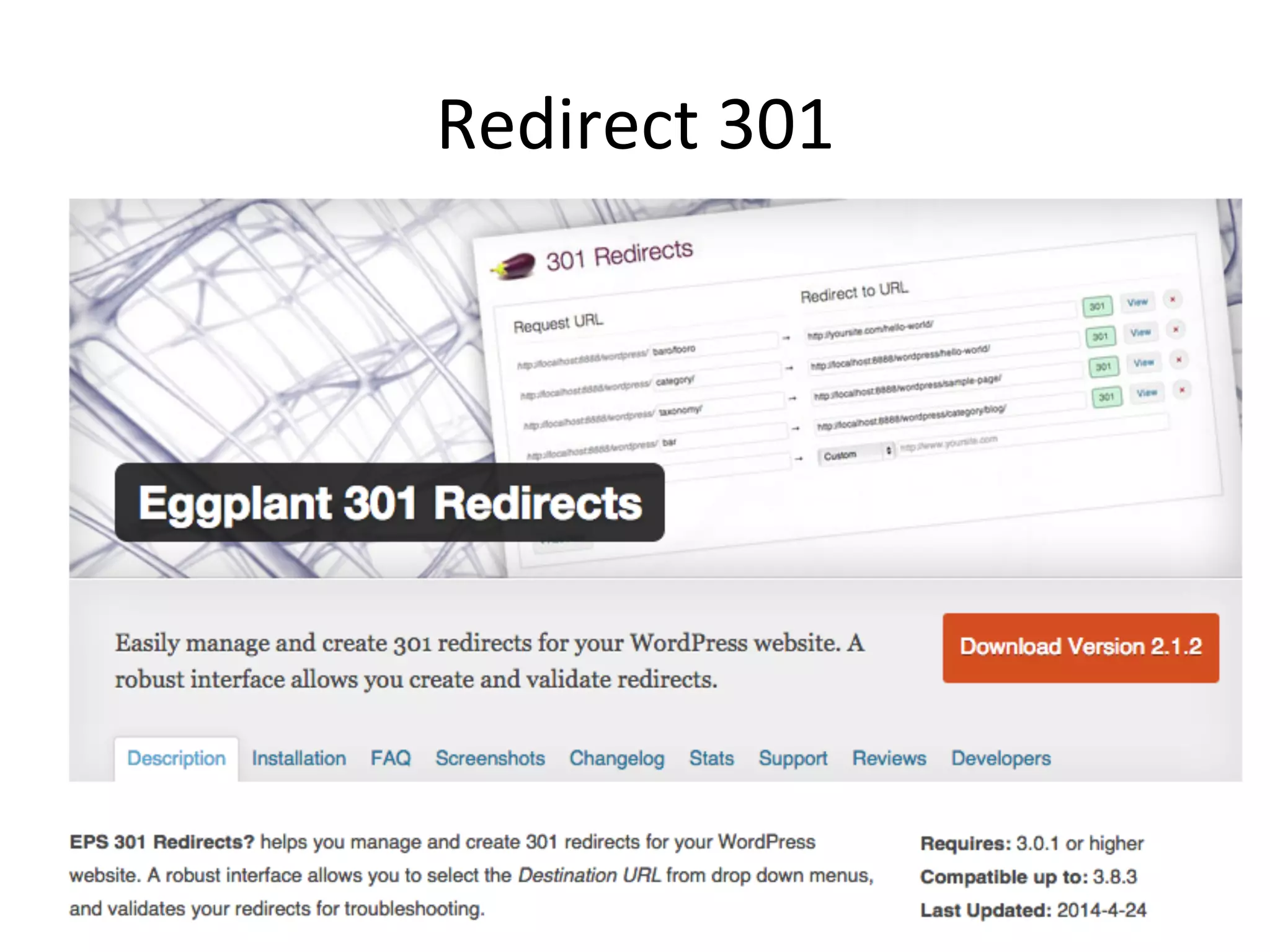 Redirect 
301 
 