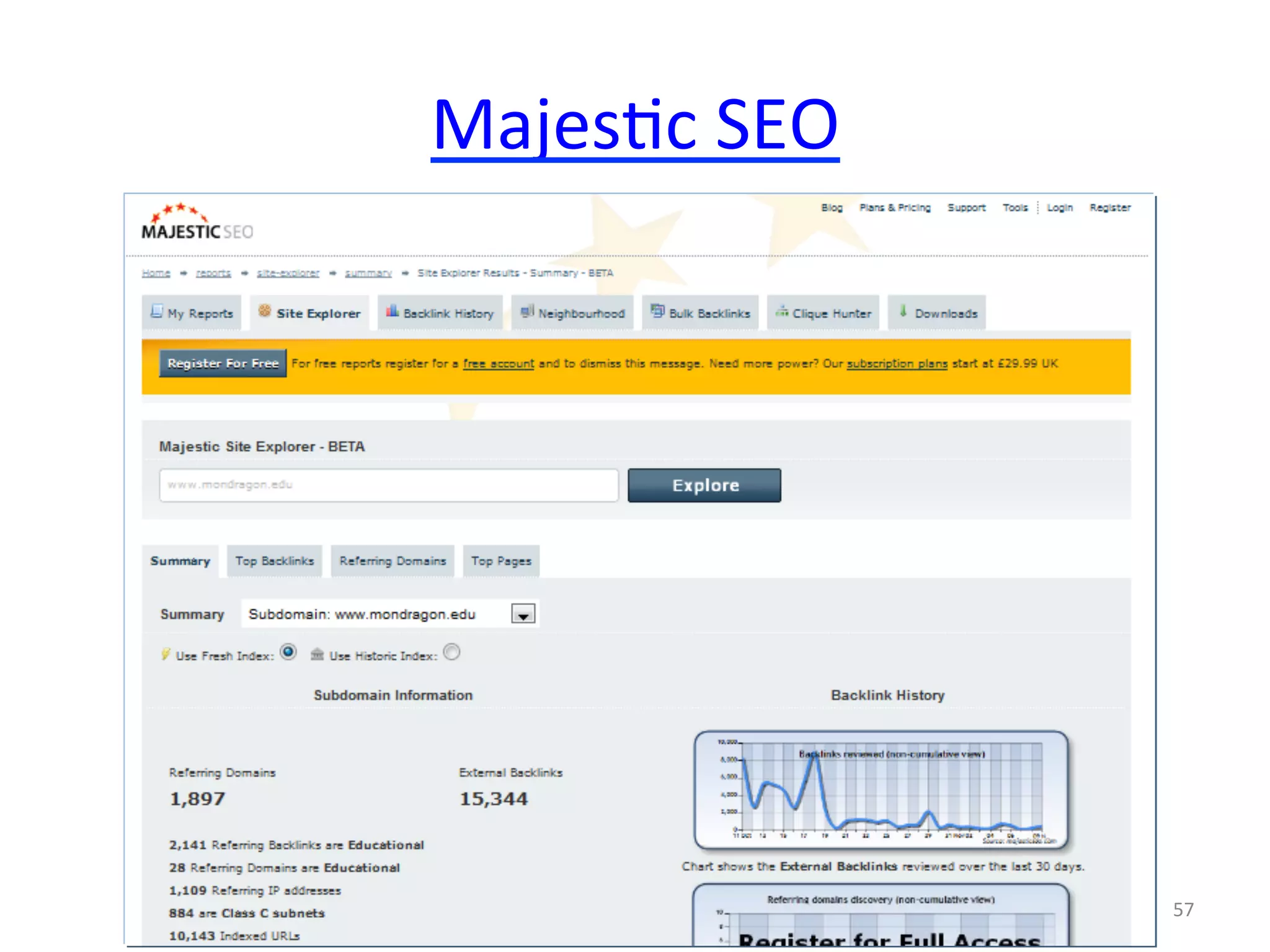 MajesLc 
SEO 
57 
 