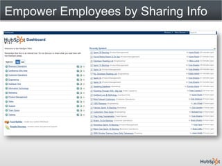 Empower Employees by Sharing Info
 