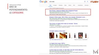 IDEE DI
POTENZIAMENTO:
LE CATEGORIE
O1mizzazione de:agli
 