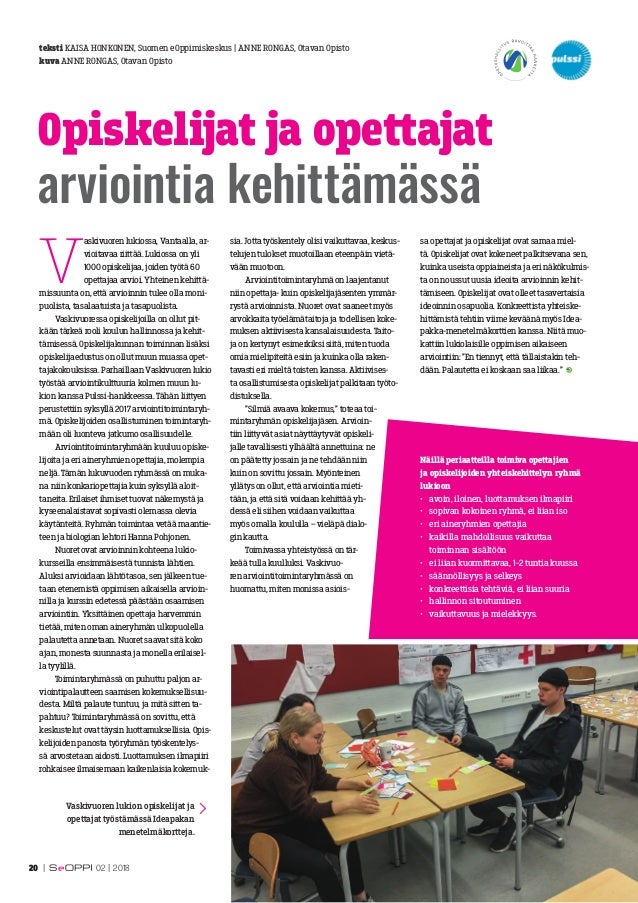 College opettaja dating opiskelija