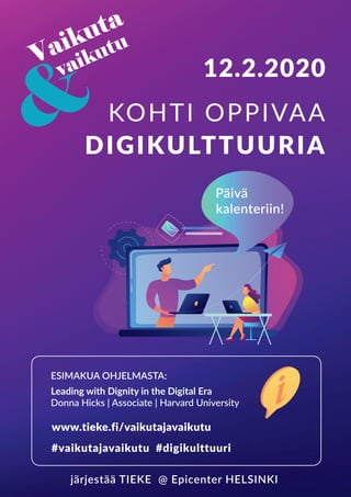 The Association of Finnish eLearning Centre is a national association promoting use, research and development of digital e...