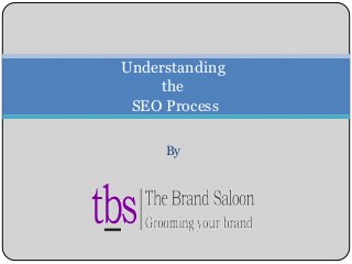 Understanding
the
SEO Process
By

 