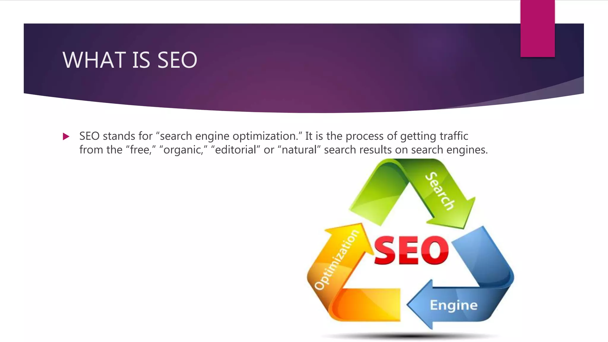 Seo ppt | PPTX
