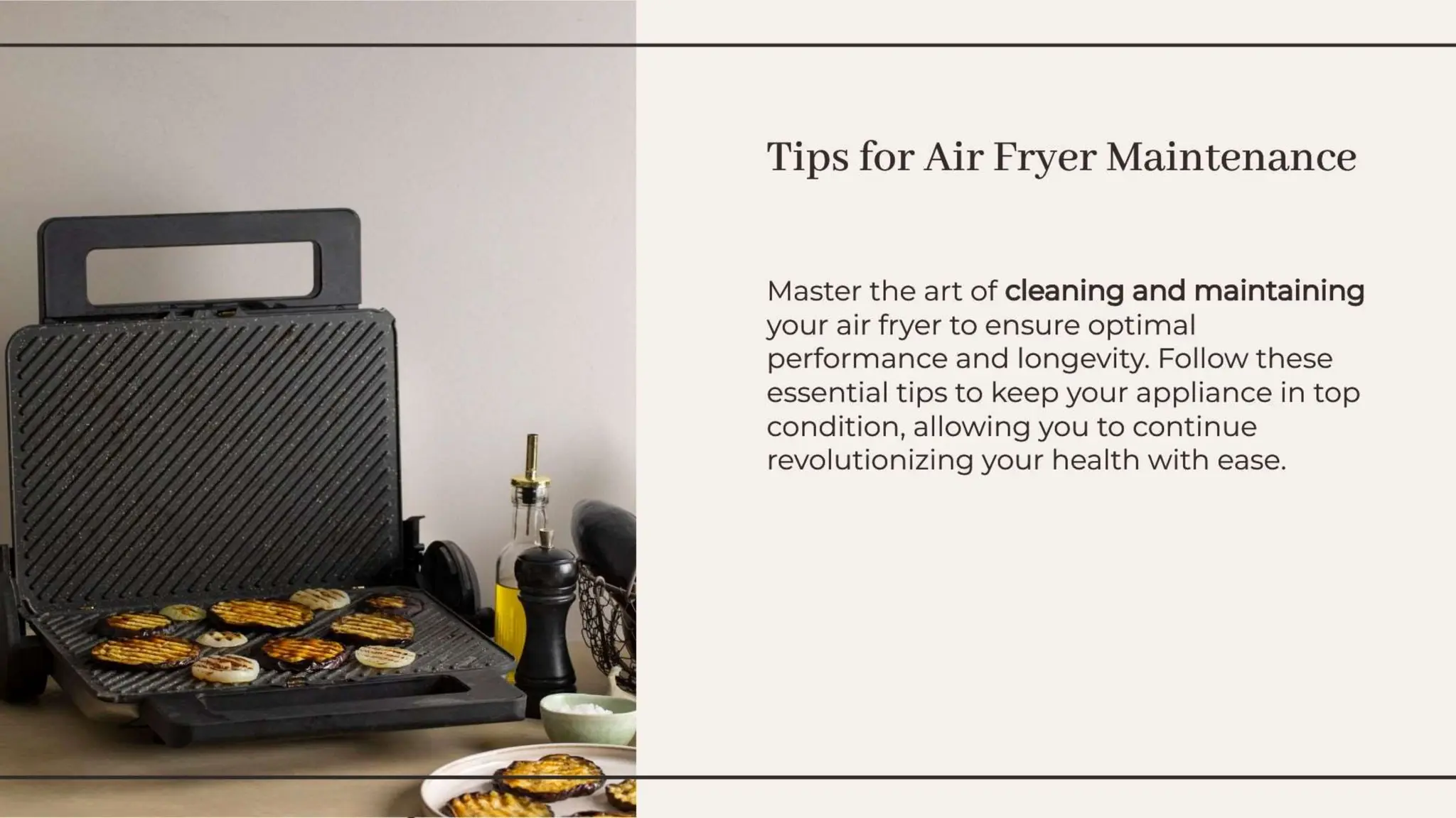 Health Benefits Of Air Fryer Oven pptx Health benefits of air fryer oven pptx