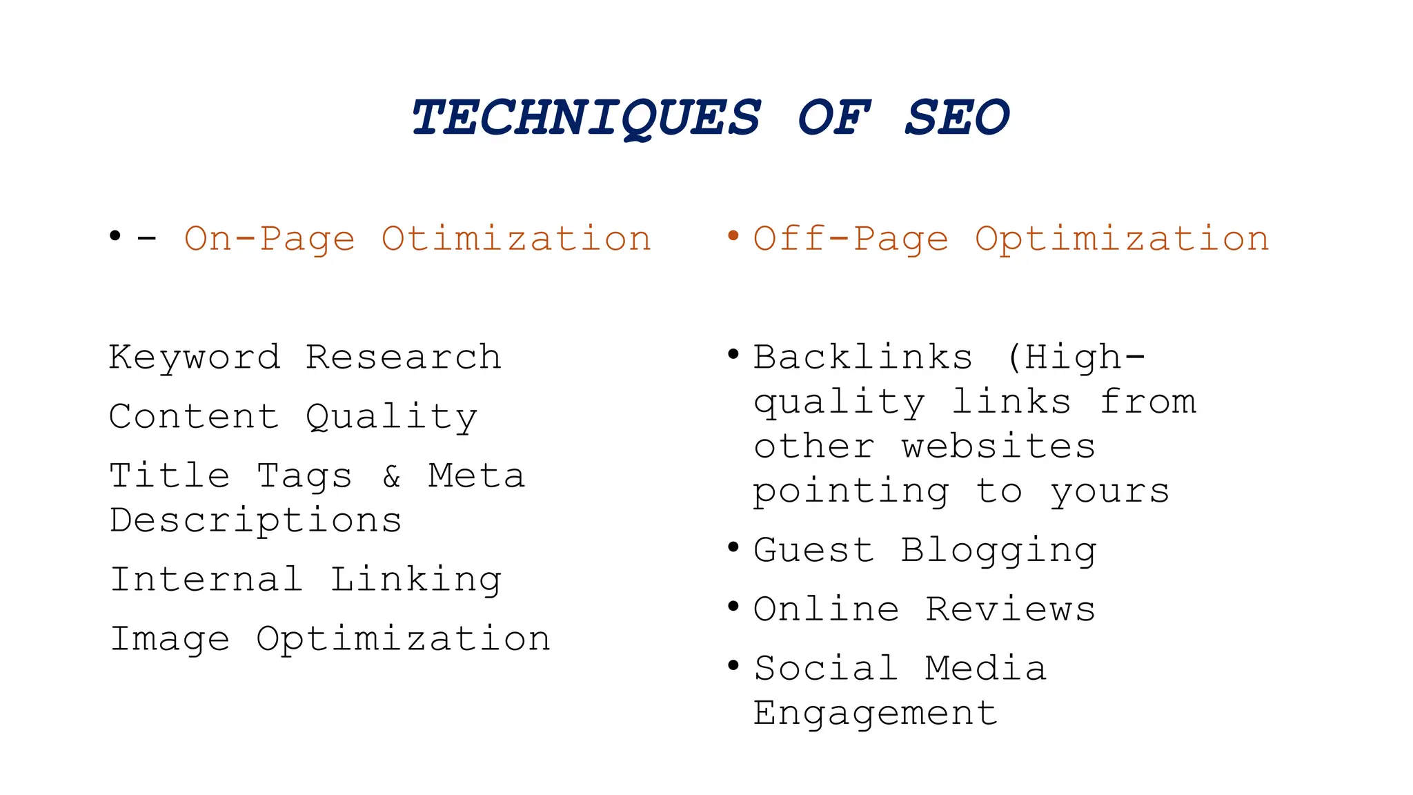 INTRODUCTION TO SEO [SEARCH ENGINE OPTIMIZATION] | PPT