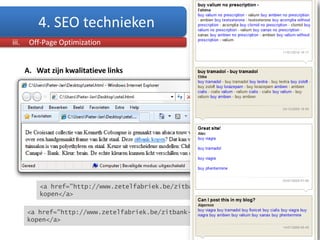 2. SEO: begrippenkaderiii.     Economische relevantie SEOBron: Google Eye-Tracking studie - 2009Bron: iProspect, 2008