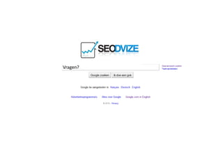      4. SEO techniekenZoekwoordenonderzoekBrainstormen