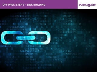 OFF-PAGE: STEP 8 – LINK BUILDING
 