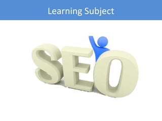 Learning Subject
 