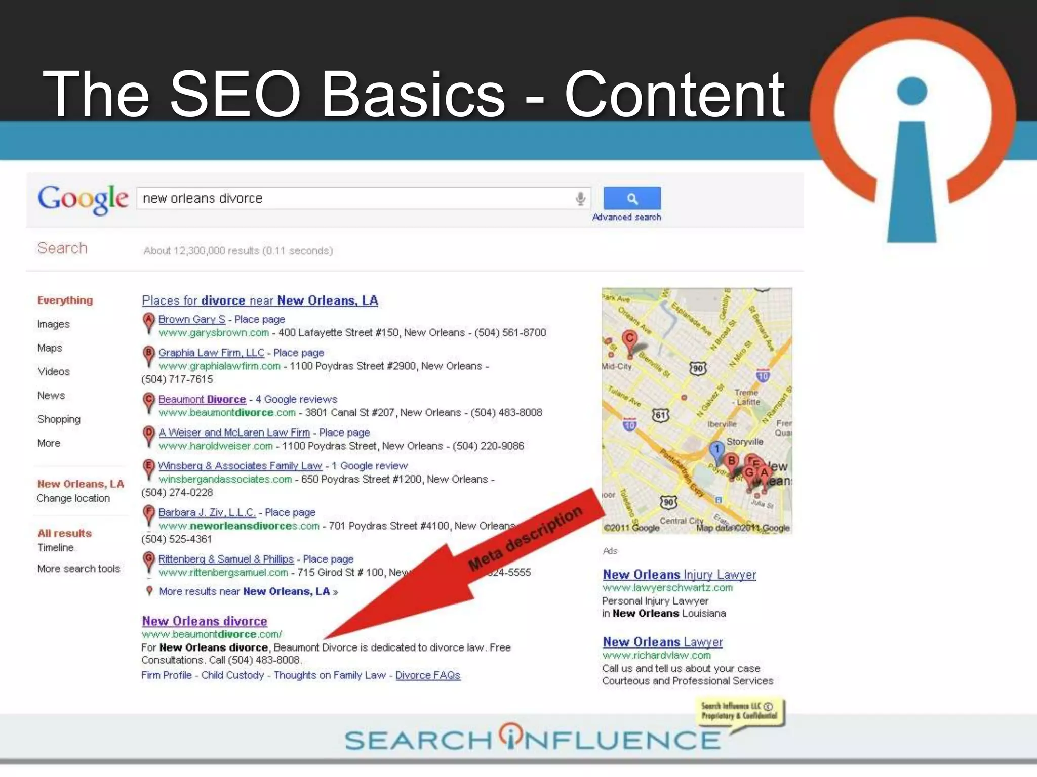 The SEO Basics - Content
 