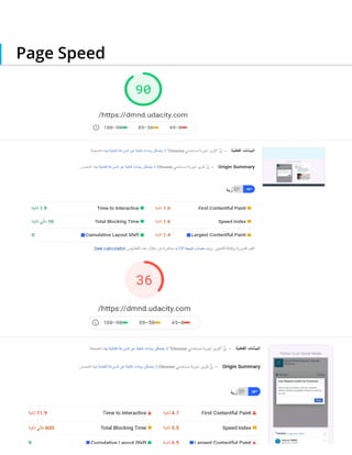 Page Speed
 