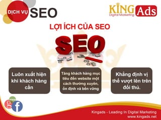 Dịch vụ SEO KingAds