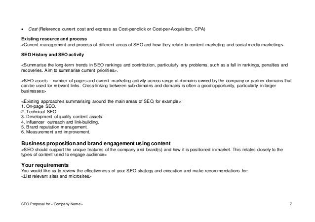 business proposition template