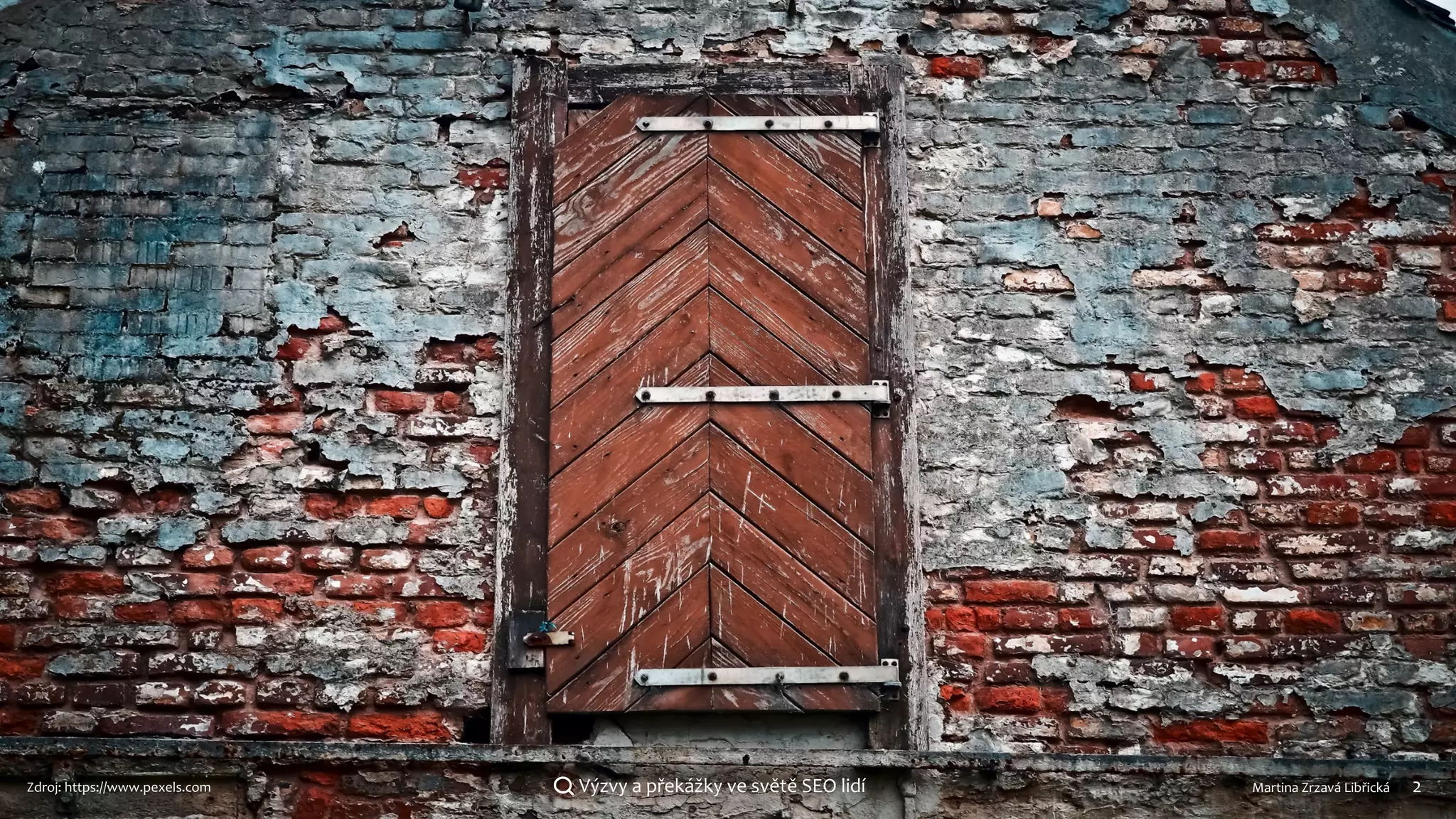 Výzvy a překážky ve světě SEO lidí
Zdroj: https://www.pexels.com Martina Zrzavá Libřická 2
 