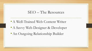 Consulted, Trained & Supported…
 