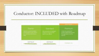 Conductor: INCLUDED with Roadmap
 