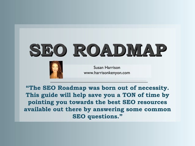 Seo Roadmap Presentation | PPT