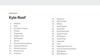 SEO Rockstars 2018