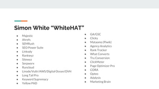 SEO Rockstars 2018