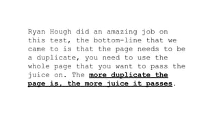 The Marketing Brain - Derek Booth
Bid on Keyword in PPC
Optimize Keyword for SEO maybe
 