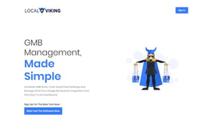 Simon White �Local SEO Tools�
1. Bright Local
2. White Spark
3. Easy Backlinks (Citations)
 