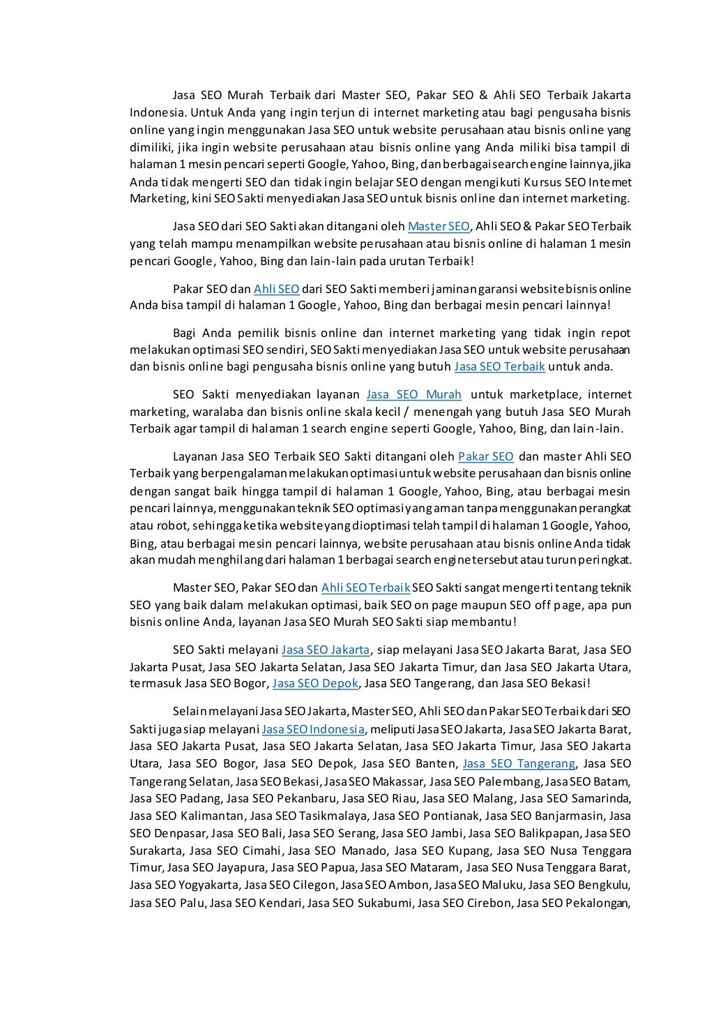 Jasa Seo Murah Jakarta