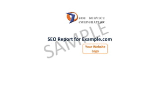 SEO Report for Example.com
 