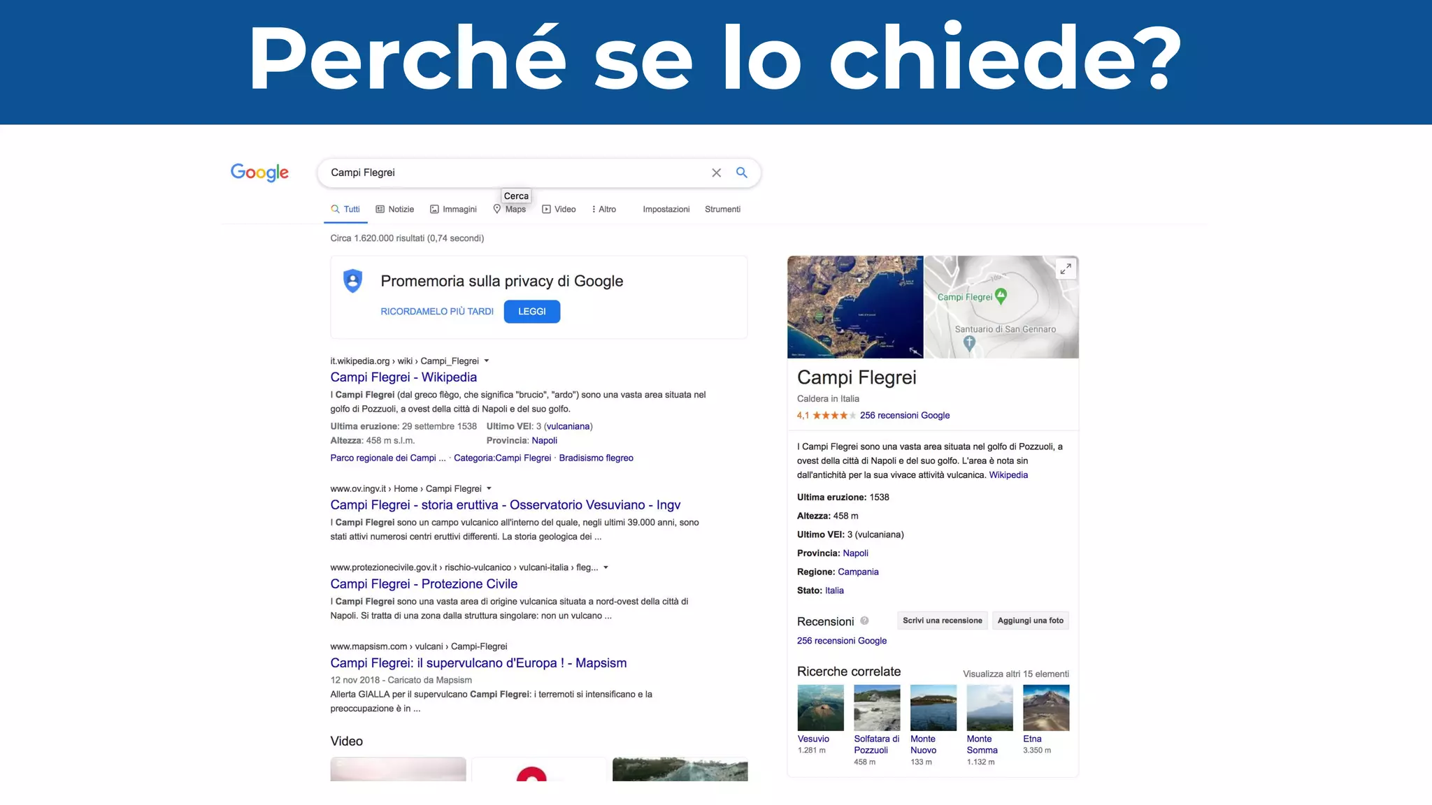 Perché se lo chiede?
 