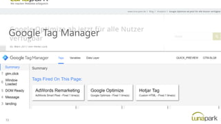 Google Tag Manager
72
 