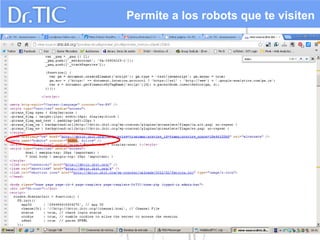 Permite a los robots que te visiten

 