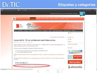 Etiquetas y categorías

 