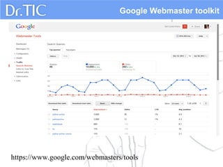 Google Webmaster toolkit

https://www.google.com/webmasters/tools

 