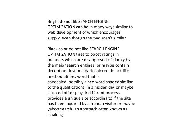 Seo (search engine optimization) and how it works