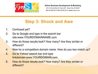 SEO / Natural Listings