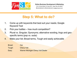 It’s not Black MagicSet Goals – “What are they?”