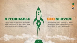  SEO Services Powerpoint Template 