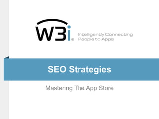 SEO Strategies Mastering The App Store 