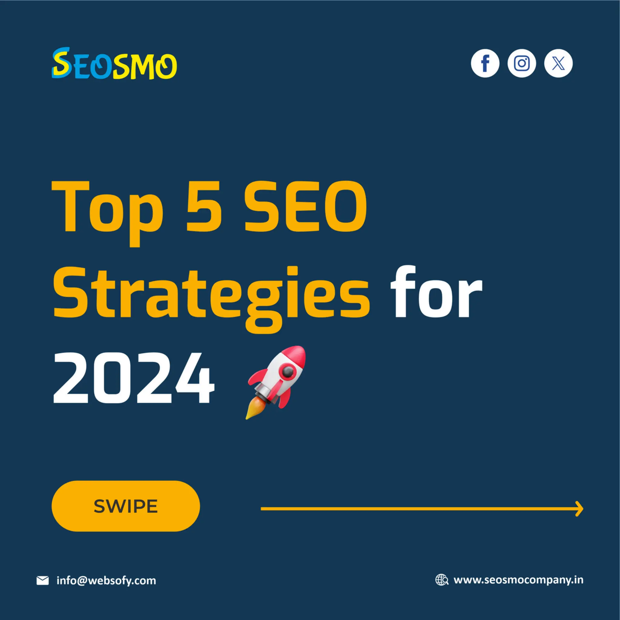 Top 5 SEO Strategies for 2024 by SEO SMO Company | PDF