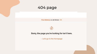 404 page
 