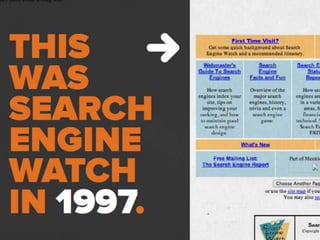 HISTORY: INTERACTION BETWEEN GOOGLE AND SEO
 