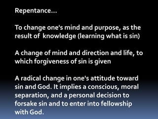 Examples  King  Ahab, & Jonah1 Kings 16:30-331 Kings 21:20-26Jonah 3:1-4