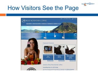 How Visitors See the Page