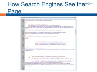 How Search Engines See the Page