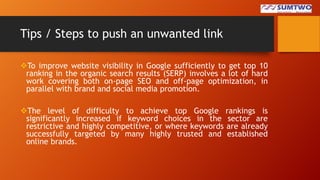Seo tips for website ranking | PPTX